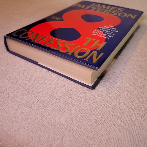 The 8th Confession Novel Book by James Patterson Murder Mystery Suspense Fiction - Picture 4 of 4